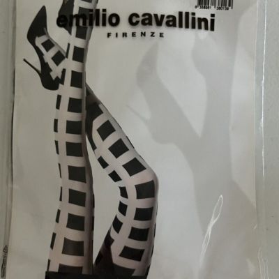 Emilio Cavallini  Two Toned Chess Tight Women's